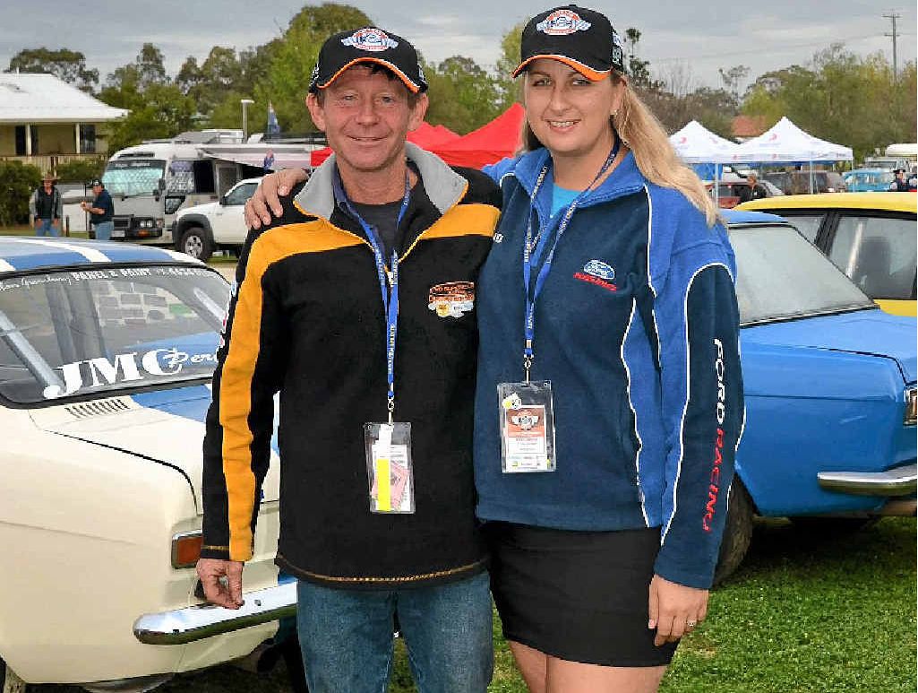 Leyburn love: Jamie and Patricia Chant.